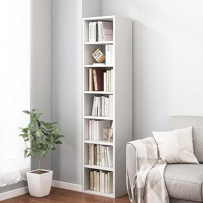 IOTXY Small Narrow Corner Bookcase by IOTXY