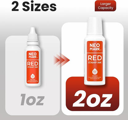 Premium Stamp Ink, Quick-Drying & AP-Certified Non-Toxic Refill Ink - Image 6