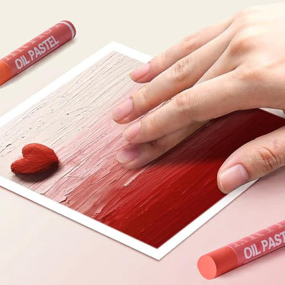 Mifuner Soft Oil Pastels Set, Colors Heavy Oil Pastels Vibrant and Creamy - Image 5