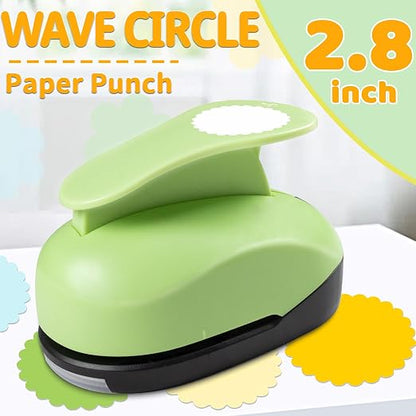 Scalloped Circle Punch, Scalloped Circle Paper Punch, ScallopedHole Punches - Image 5