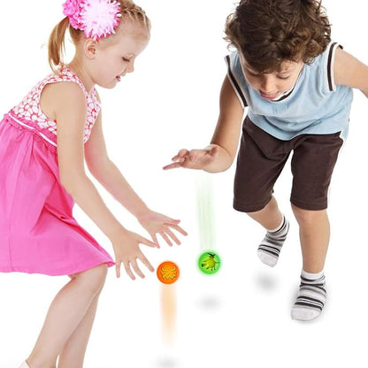 SpringFlower 100 Pcs Glow in The Dark Bouncing Balls, Halloween Party Favors - Image 7