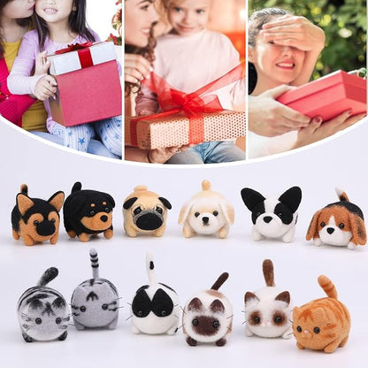 Mayboos Needle Felting Kit, 12 Pieces Doll Making Wool Needle Felting Starter - Image 7