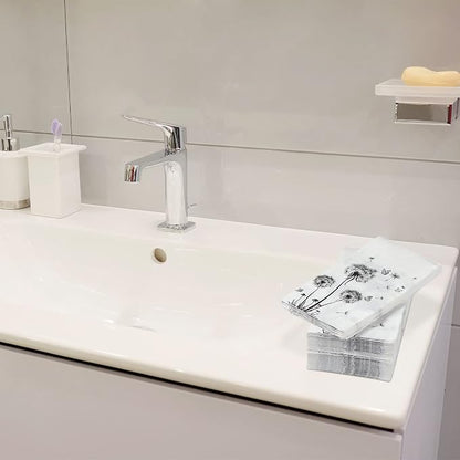 200 Sheets Dandelion Guest Towels Disposable - Image 5