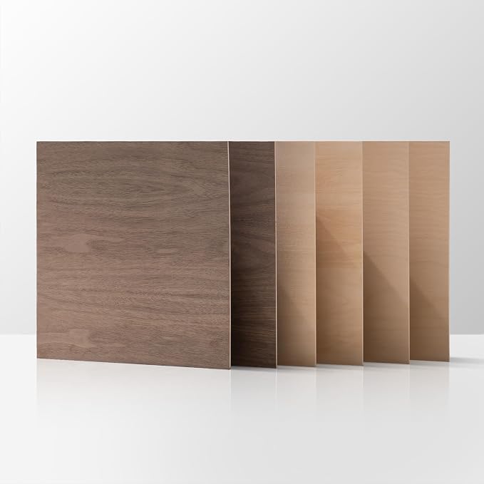 ROBOTIME 6-Pack Laser Wood Sheets 1/8" by ROBOTIMEBuildingThingstoLife