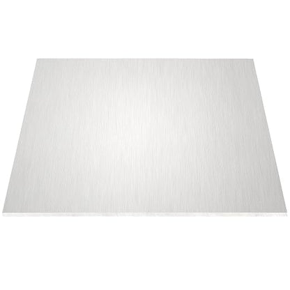 6061 Aluminum Sheet 12 x 12 x 1/4 Inch, Heavy Duty Metal Aluminum Sheet by HEIHAK