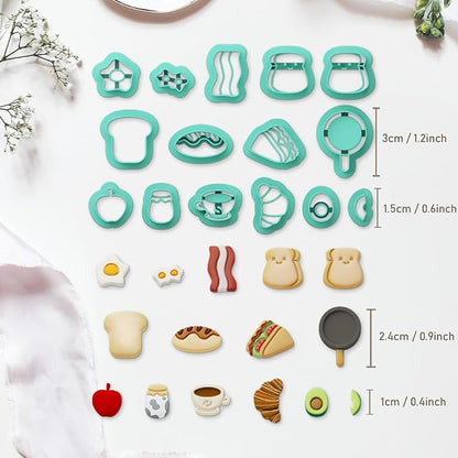 ACRNIGHEET Polymer Clay Cutters - Image 3