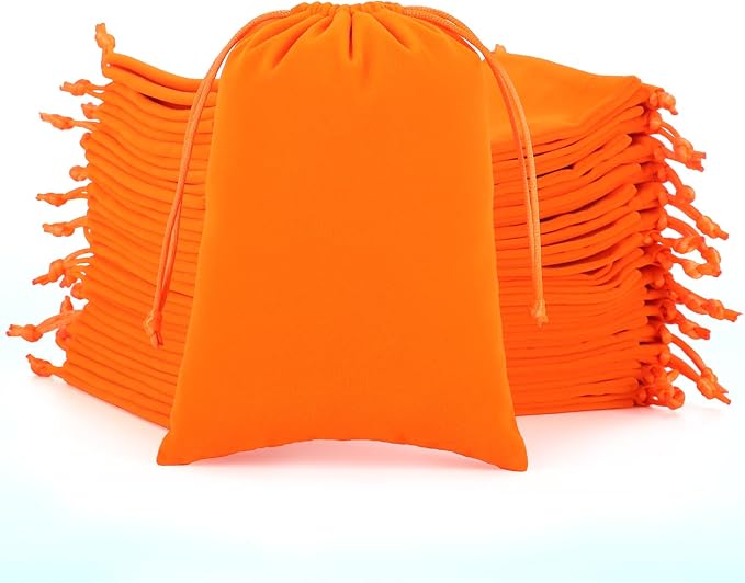 Velvet Drawstring Jewelry Bag, Or Wrapping Halloween Party Favors, Small by Tapleap