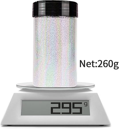 High Capacity 260g Iridescent Fine Glitter, Shaker Bottle Fine Glitter - Image 3