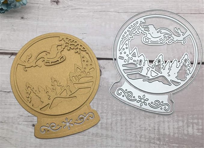 Metal Cutting Dies DIY Merry Christams Embossing Stencil Template Scrapbooking - Image 5