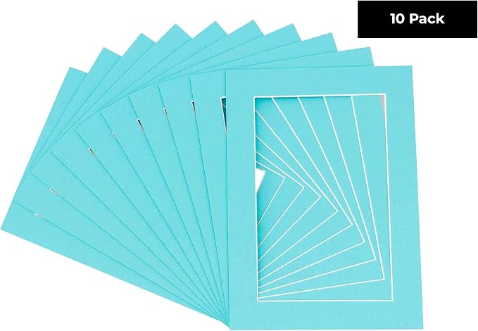 Pack of Ten Acid Free 11x14 Mats Bevel Cut - Image 2