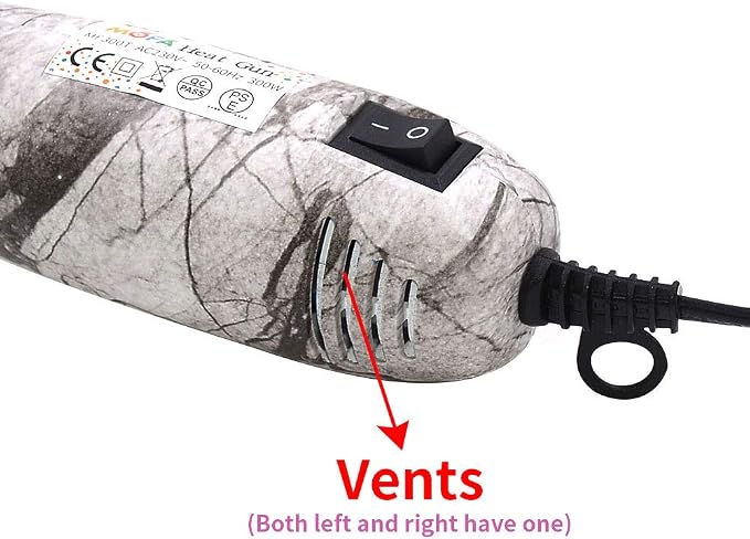 mofa Resin Heat gun, 6.6ft Cable 300W Heat Gun - Image 4