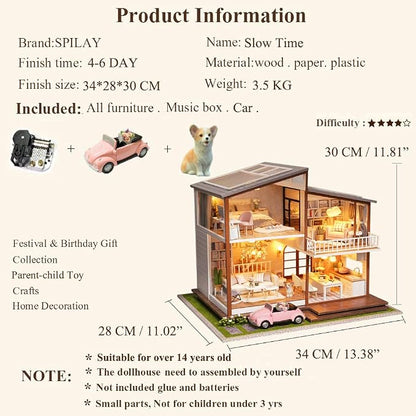 Spilay DIY Dollhouse Miniature - Image 4