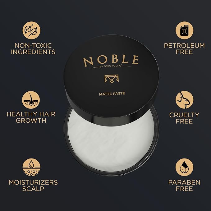 Strong Hold Matte Hair Paste | Flexible & Long-Lasting Sculpting Paste - Image 4