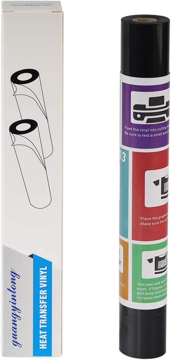 Guangyintong Heat Transfer Vinyl HTV Rolls, Glossy Surface - Image 5