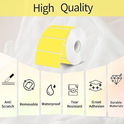 2x1 Inch Thermal Labels, Waterproof Thermal Printer Stickers, Self-Adhesive - Image 2