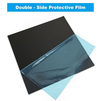 3 Pack 5052 Aluminum Sheet Metal 12 x 12 x 1/32 Inch Black Anodized Aluminum - Image 4