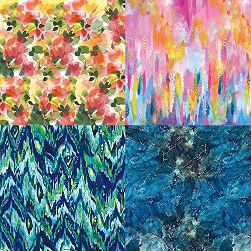 DESEACO 6x6 Floral Scrapbook Paper, 24 Sheets, Single-Sided - Image 3