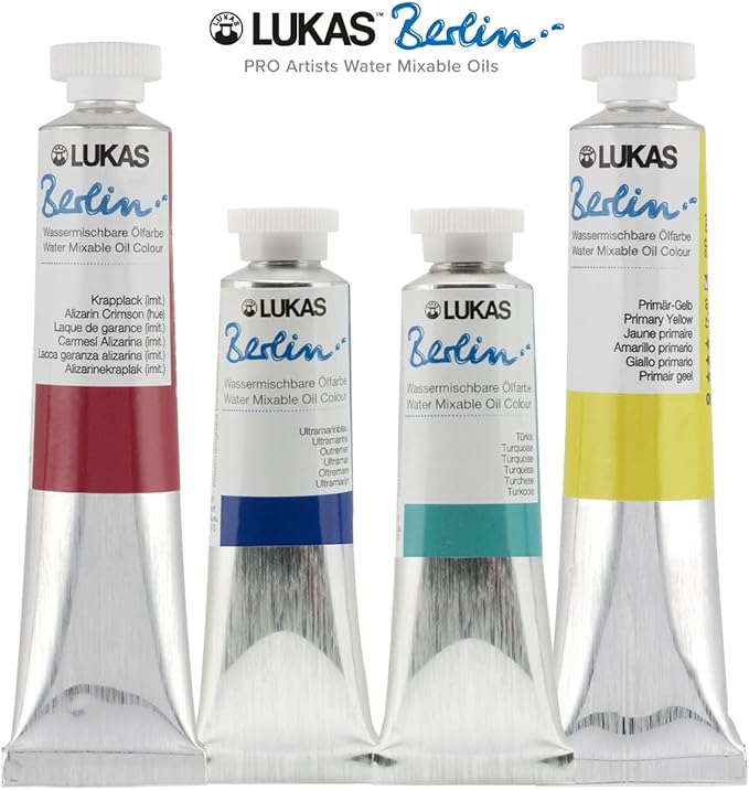 Lukas Water Mixable Oil Paint - Image 6