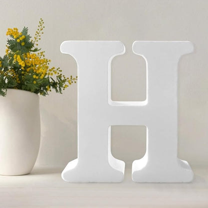 Wood Letters 4.3 Inch, Wooden Letters by UVEPBSMN