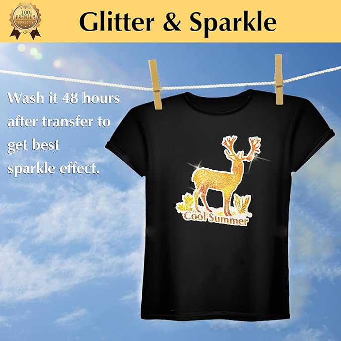 TransOurDream Glitter 3.0 Heat Transfer Paper - Image 2