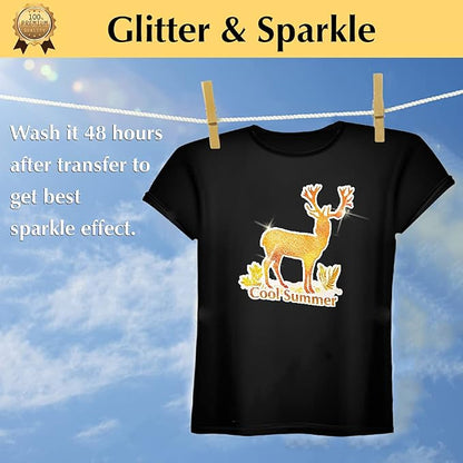 TransOurDream Glitter 3.0 Heat Transfer Paper - Image 2