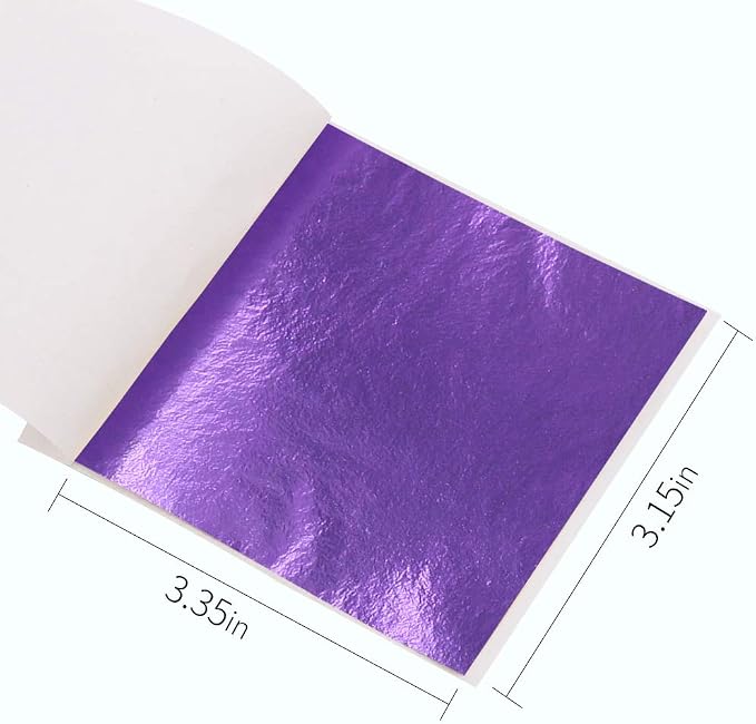 KINNO 100 Sheets Imitation Gold Foil Sheets - Image 2