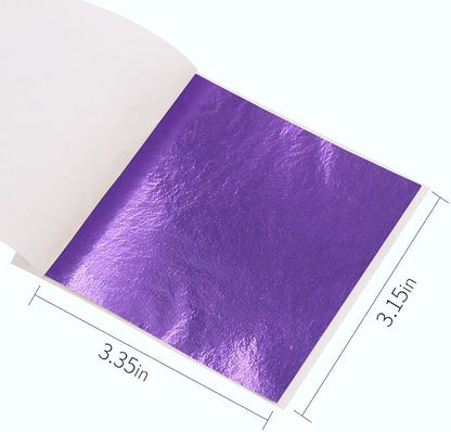 KINNO 100 Sheets Imitation Gold Foil Sheets - Image 2