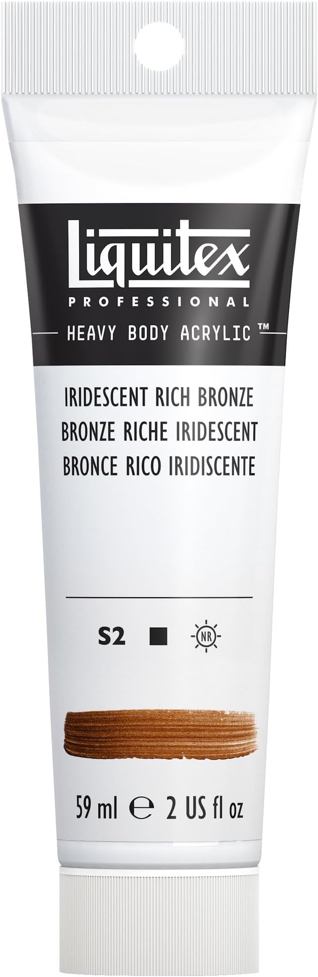 Liquitex Professional Heavy Body Acrylic Paint, 2-oz Tube, Iridescent Rich by Liquitex