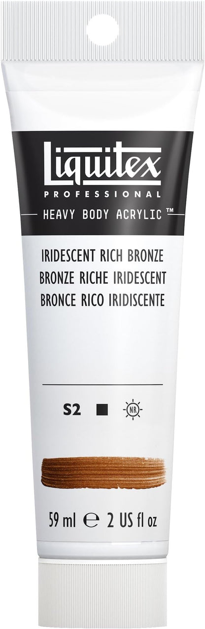 Liquitex Professional Heavy Body Acrylic Paint, 2-oz Tube, Iridescent Rich by Liquitex