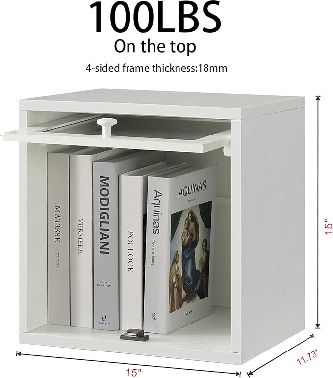 FUSUNBAO Magic DIY Cube Storage Organizer Stackable Cubes - Image 3
