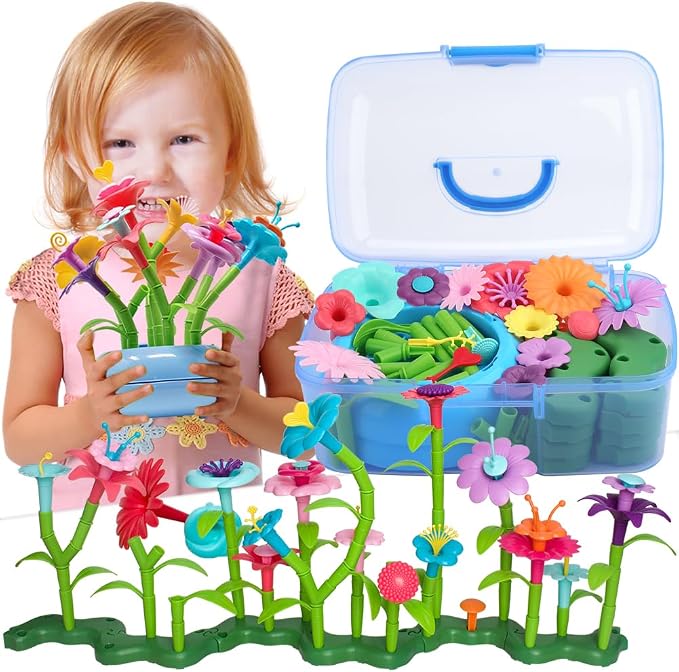 BIRANCO. Flower Garden Building Set by BIRANCO