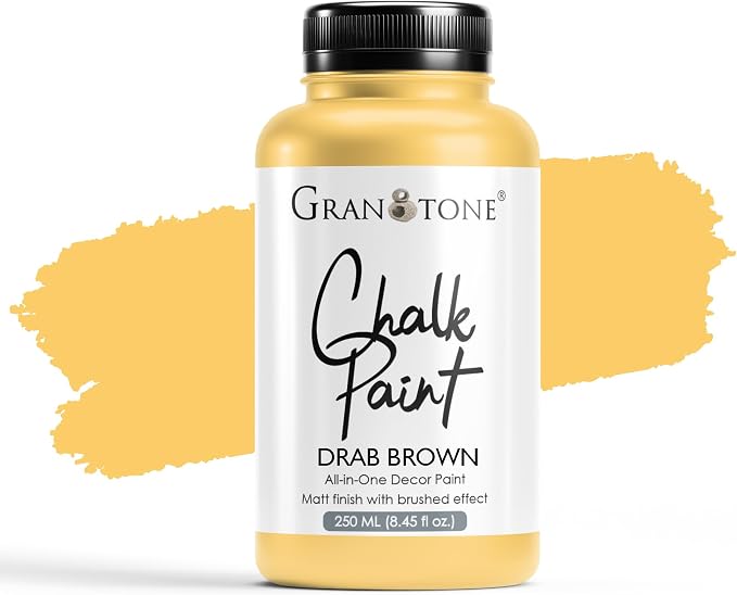 GRANOTONE Chalk Paint for Furniture, Matt-Finish Water-Based Acrylic Paint for by GRANOTONE