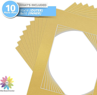 Mat Board Center, 11x14 for 8x10 Old Gold Color Mats - Image 4