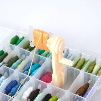 200 Pieces Plastic Floss Bobbins - Image 2