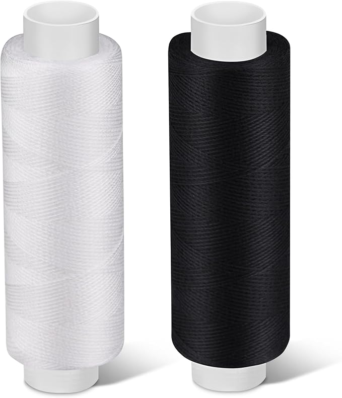 Bupete 2 Rolls White Black Thread by Bupete