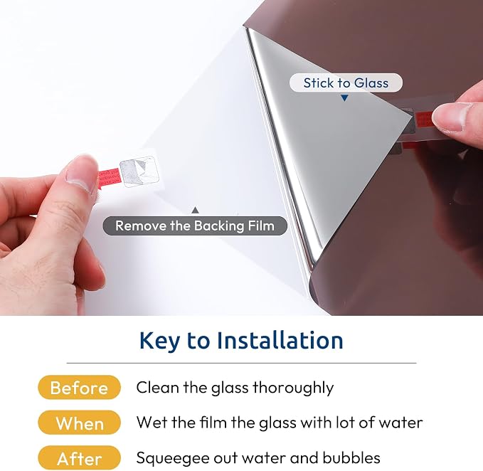 rabbitgoo Window Privacy Film One Way Window Tint - Image 8