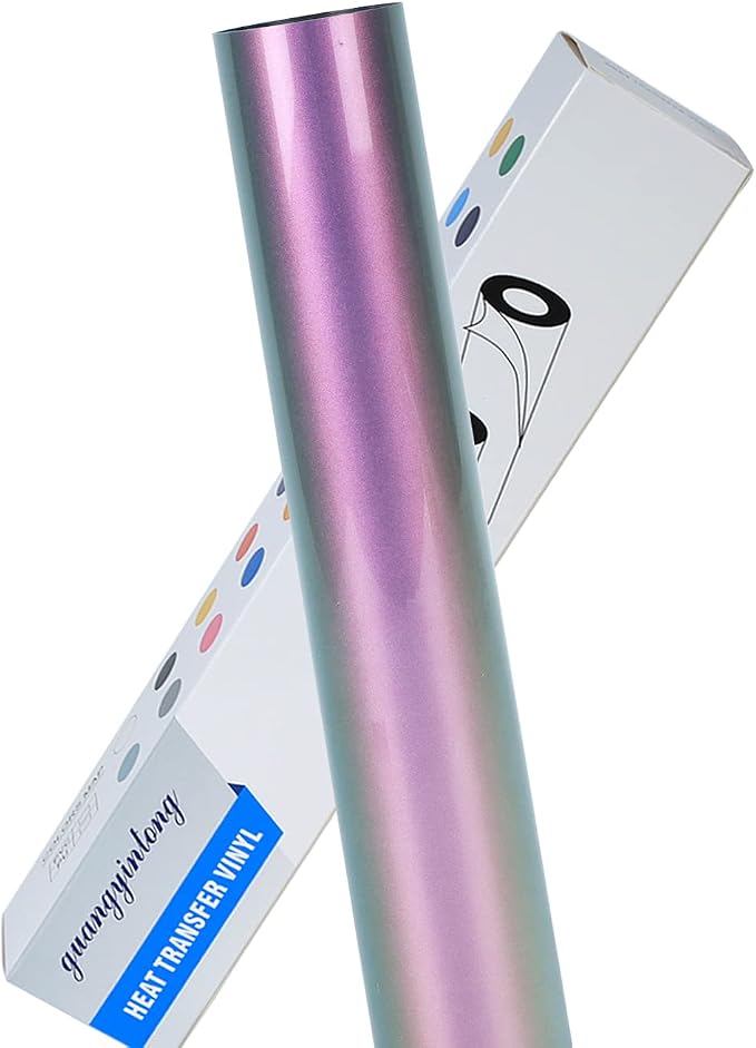 Guangyintong Chameleon HTV Rolls, Changing Color Heat Transfer Vinyl by guangyintong