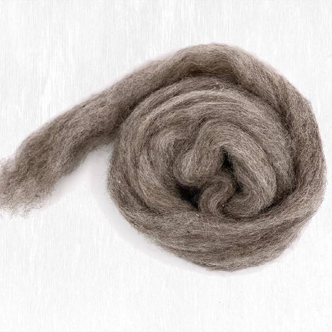 Revolution Fibers Carded Corriedale Wool Sliver by RevolutionFibers
