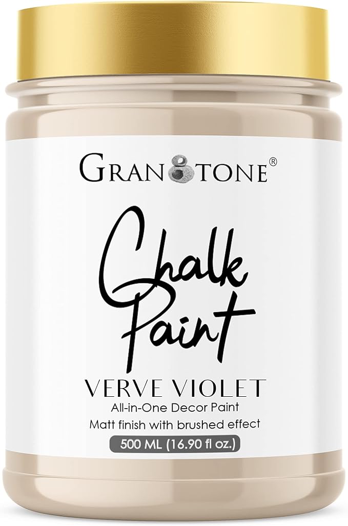 GRANOTONE Chalk Paint for Furniture | Matt-Finish Water-Based Acrylic Paint for by GRANOTONE
