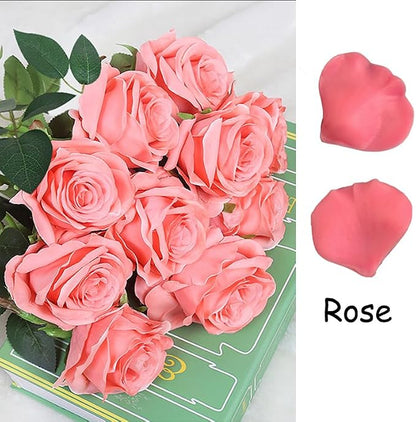 Gumpaste Flower Silicone Veiner Mold 8 Set, Fondant Flower Mold Leaf Tulip - Image 4