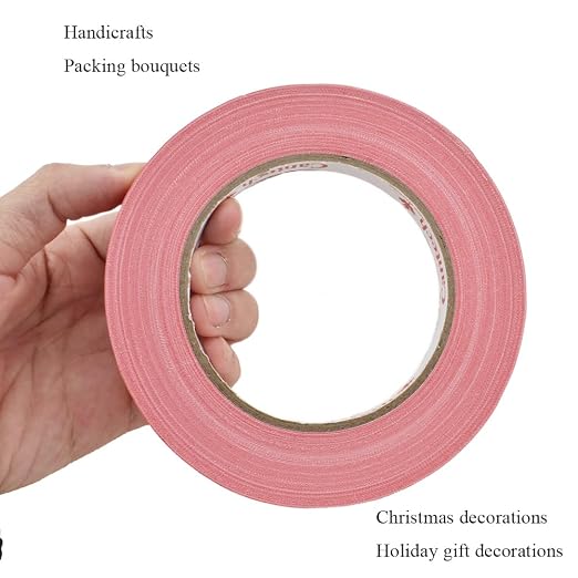 HAHIYO Red 0.5Inch Wide Floral Tape, Waterproof Florist Tape Flower Wrap - Image 7
