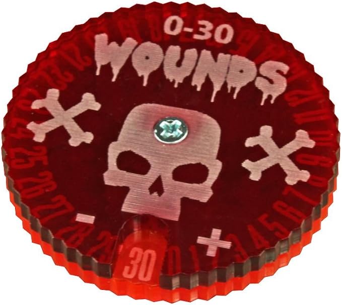 LITKO Wound Dials | Health Tracker | Life Counter | Tabletop Games | by LITKO