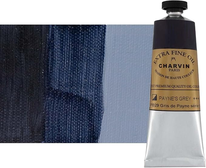 Charvin Extra Fine Oil Paint, Payne's Grey 60 mL by Unknown