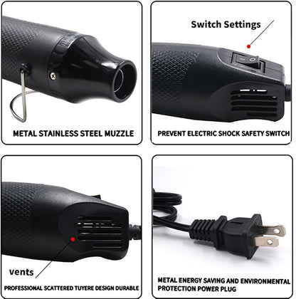 Heat Gun, mofa Hot Air Gun Tools Shrink Gun - Image 3