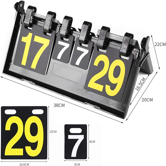 Portable Digital Scoreboard, Ping Pong Score Keeper Scoreboard - Image 3
