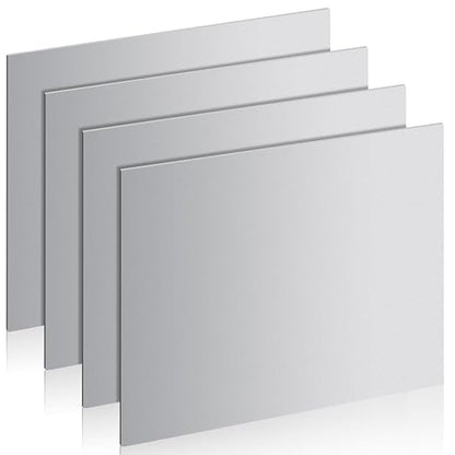 4 Pcs 16 Gauge Steel Sheets Metal Cold Rolled Steel Plate, Industrial, by WENHUALI