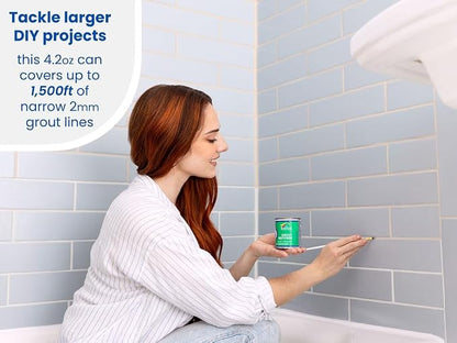 Grout Pen Beige Grout Paint: Waterproof Tile Paint Grout Refresh Restorer - Image 3