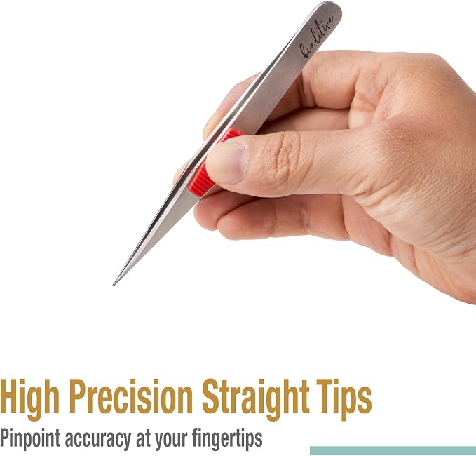 Beaditive High Precision Heavy-Duty Tweezers - Image 4