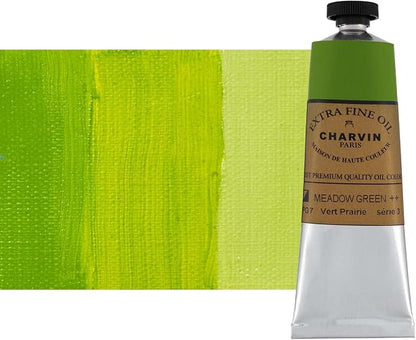 Charvin Extra Fine Oil Paint, Meadow Green 60 mL by Unknown