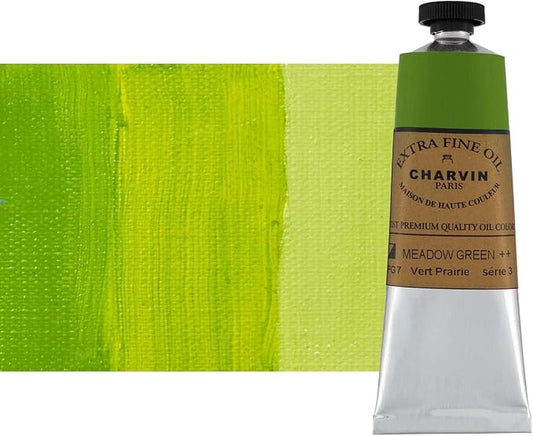 Charvin Extra Fine Oil Paint, Meadow Green 60 mL by Unknown